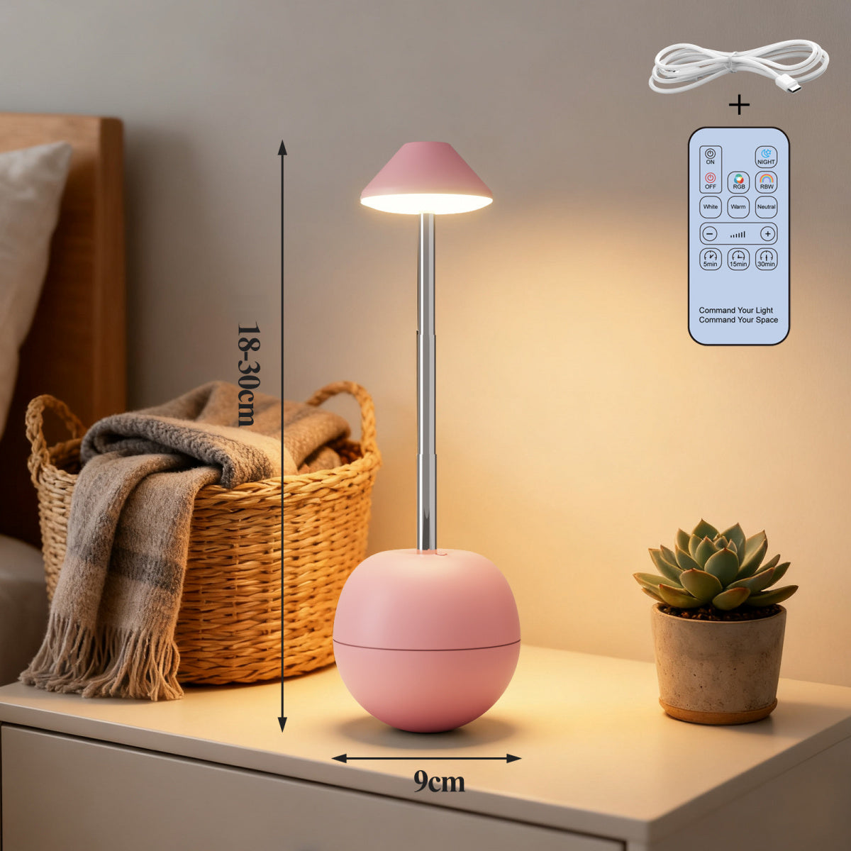 Remote Control LED Night Light