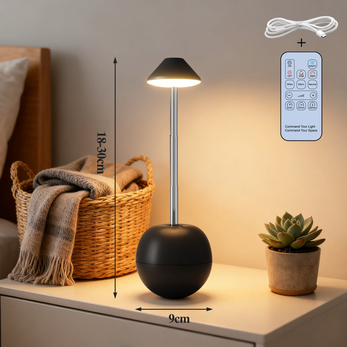 Remote Control LED Night Light