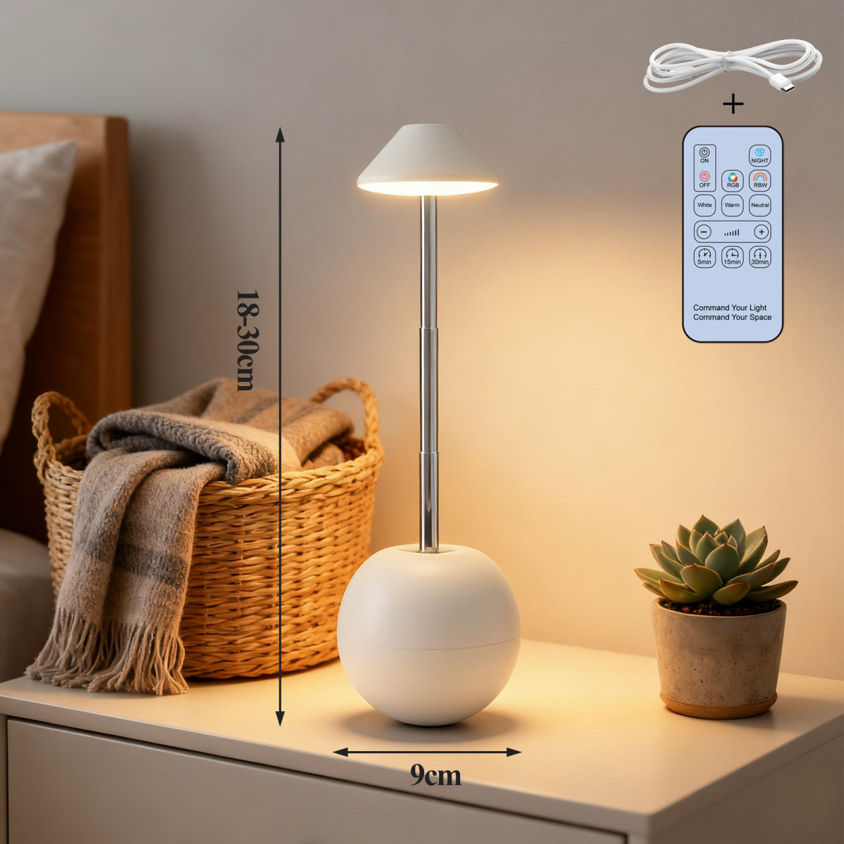 Remote Control LED Night Light