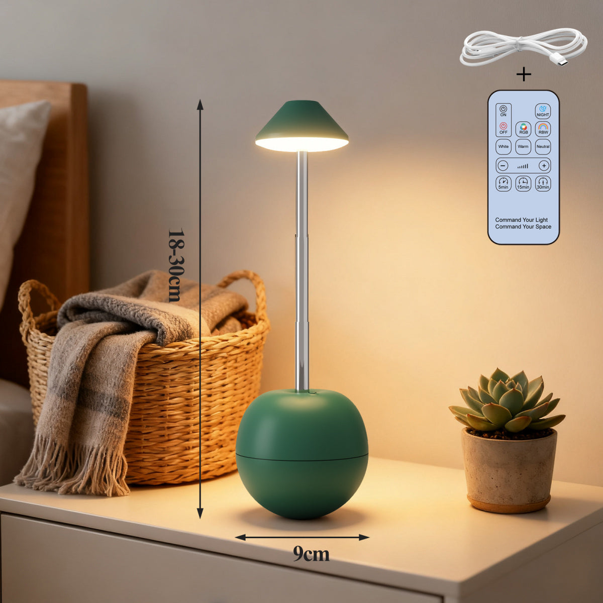 Remote Control LED Night Light