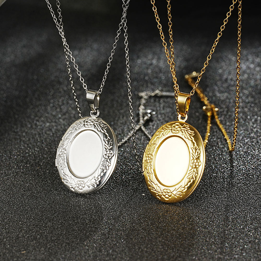 Custom Photo Frame Necklace