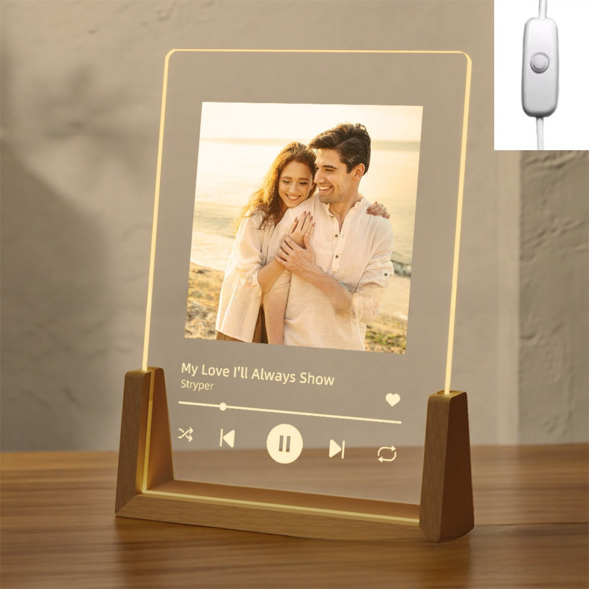 Custom Music Night Light