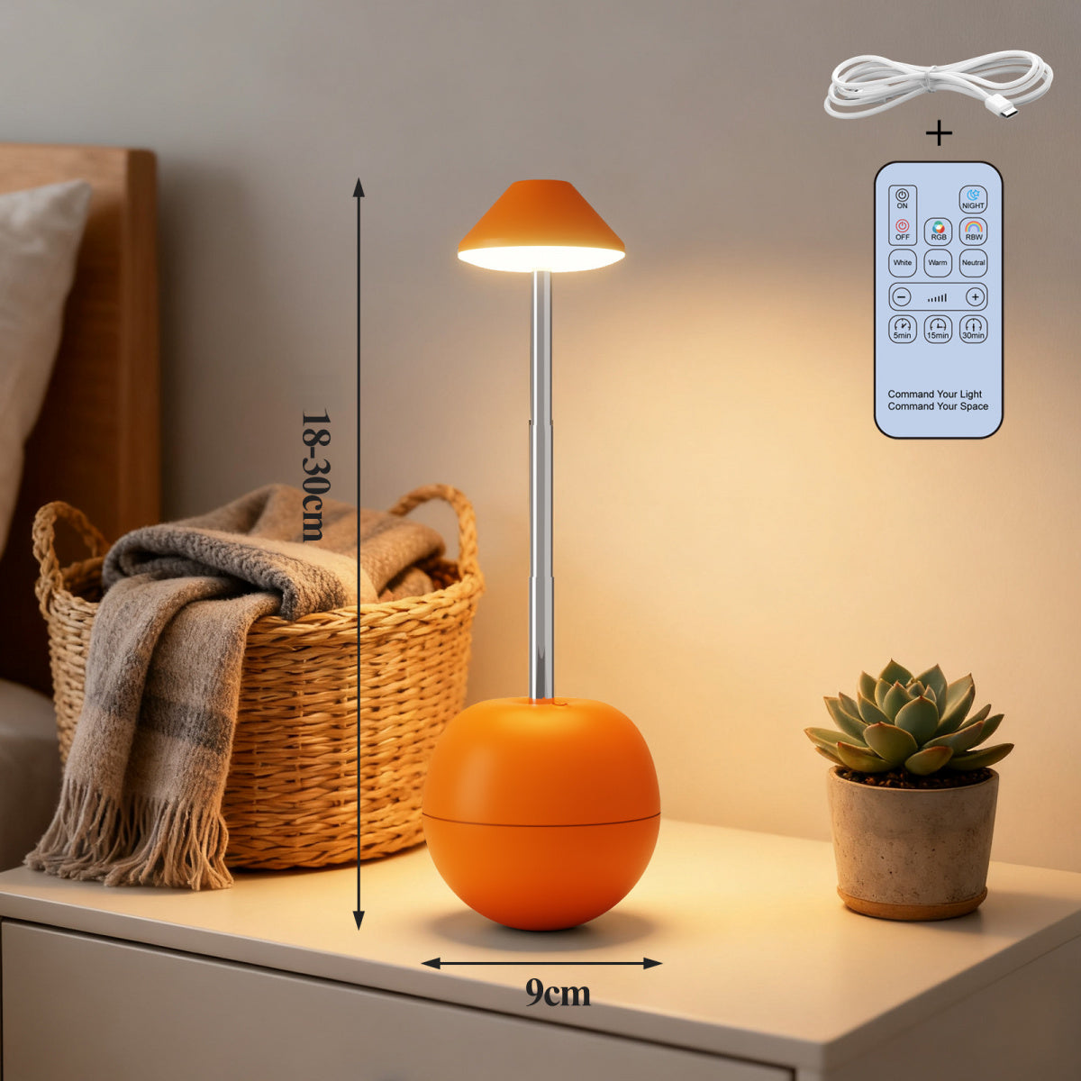 Remote Control LED Night Light